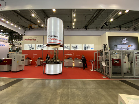 [Translate to Tschechisch:] Profiroll Messestand AMB 2022
